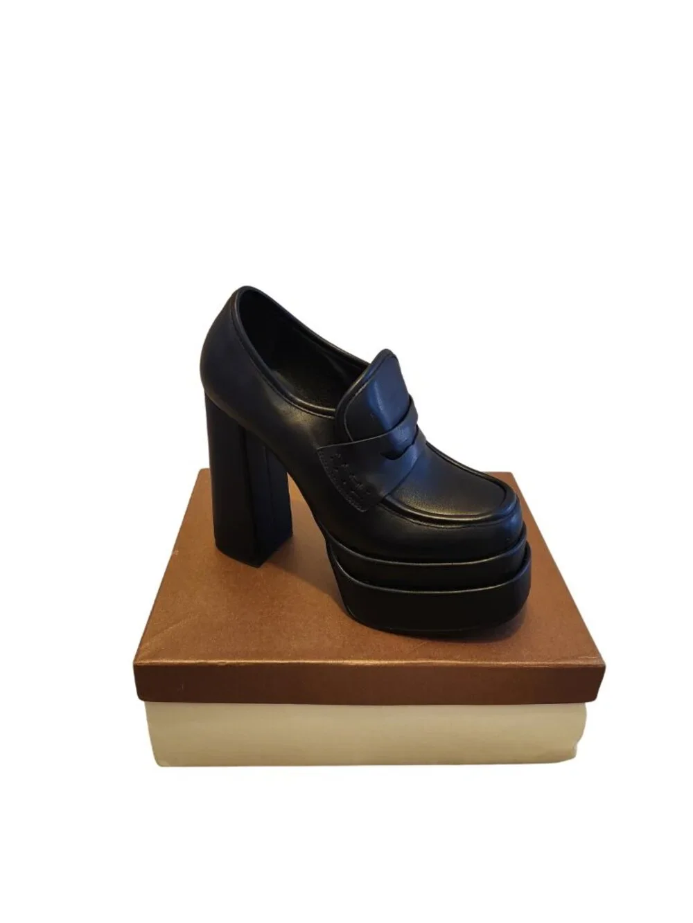 NWB Only Maker Double Platform Loafer Size 8